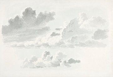 Wolken in Grau, Joseph August Knip