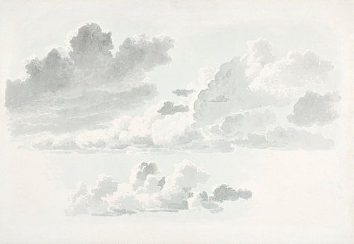 Wolken in grijs, Joseph August Knip