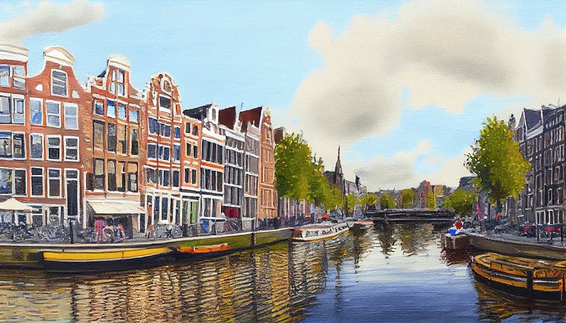 Amsterdamer Grachten von But First Framing