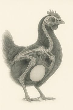 Röntgenkip – Het Mysterie van het Ei van But First Framing