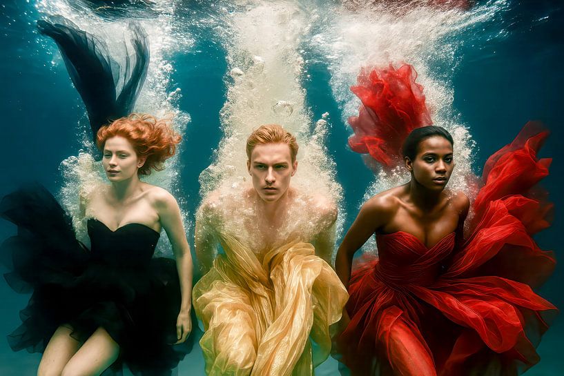 Trinity – Der Moment der Entschlossenheit von Klaus Tesching - Art-AI