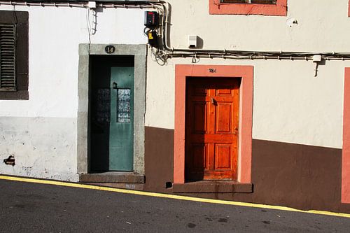 gekleurde deuren, Madeira