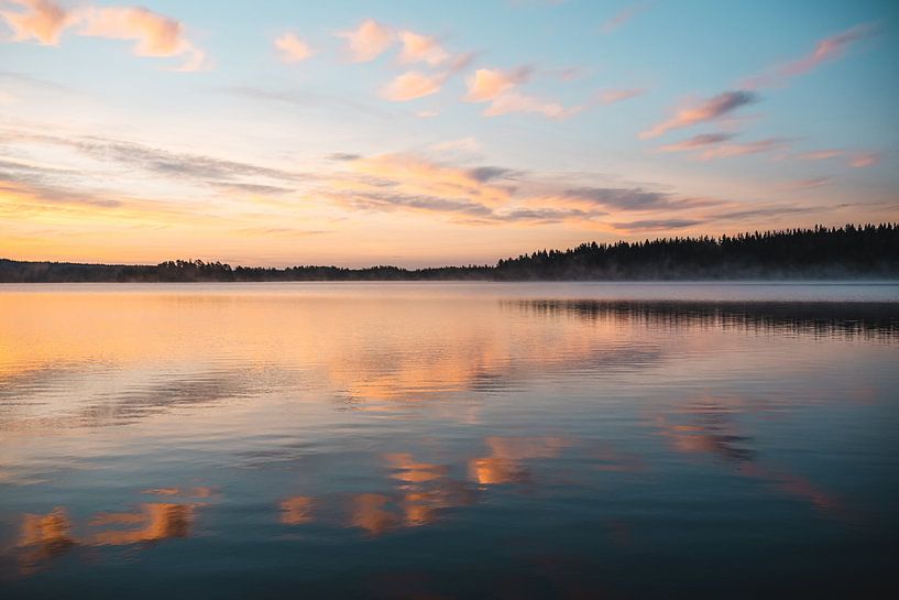 Sunset in Scandinavia by Prints by Abigail Van Kooten
