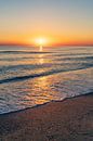 Sunrise on the sandy beach by Christian Klös thumbnail