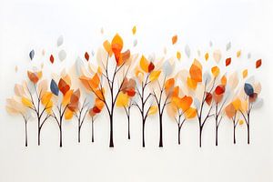 3D-Herbstbäume von haroulita