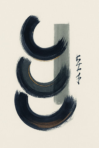 Enso im Aufschwung — Japandi-Geometrie in