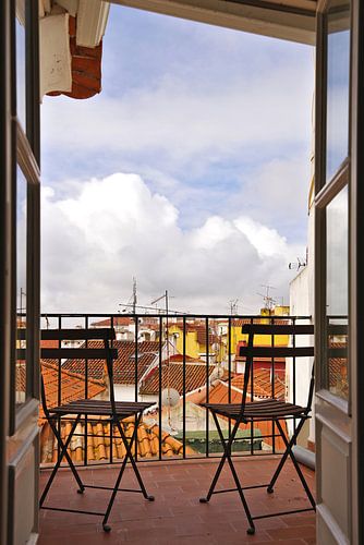 Balkon in Lissabon