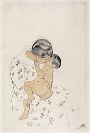 Gentle Mother Sketch by Jose Santana