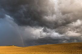 Storms in the hills of Tuscany by Denis Feiner