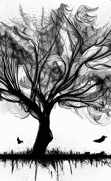 Die letzten fallenden Blätter von Niek Traas