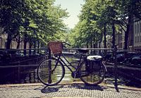 Bicycle on bridge