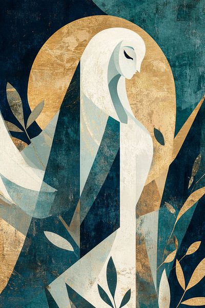 Élégance féminine par Poster Art Shop