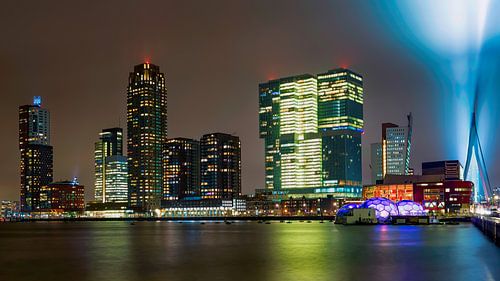 Kop van Zuid in the rain