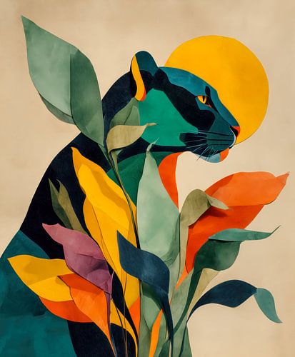 Zonovergoten roofdier