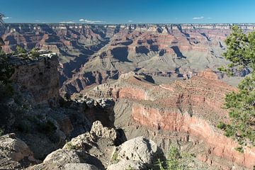 Grand Canyon Overview van De wereld door de ogen van Hictures