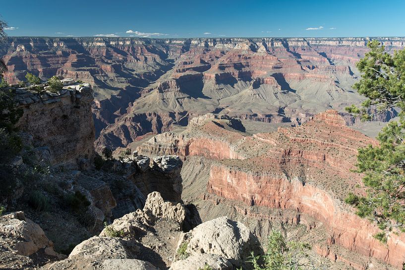 Grand Canyon Overview by De wereld door de ogen van Hictures