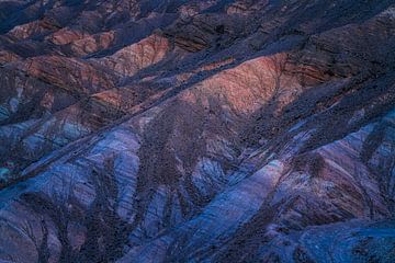 Blauw en oranje heuvelruggen van Joris Pannemans - Loris Photography