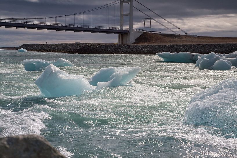 Eissee Jokulsarlon Island von Menno Schaefer