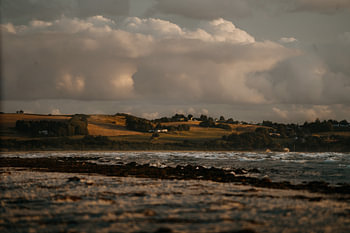 la côte au Danemark