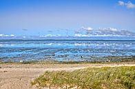 Het wad bij Noordzee-eiland Amrum van Frans Blok thumbnail