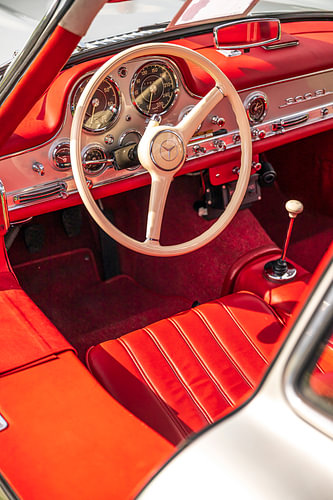 Mercedes-Benz 300SL Gullwing coupé dashboard