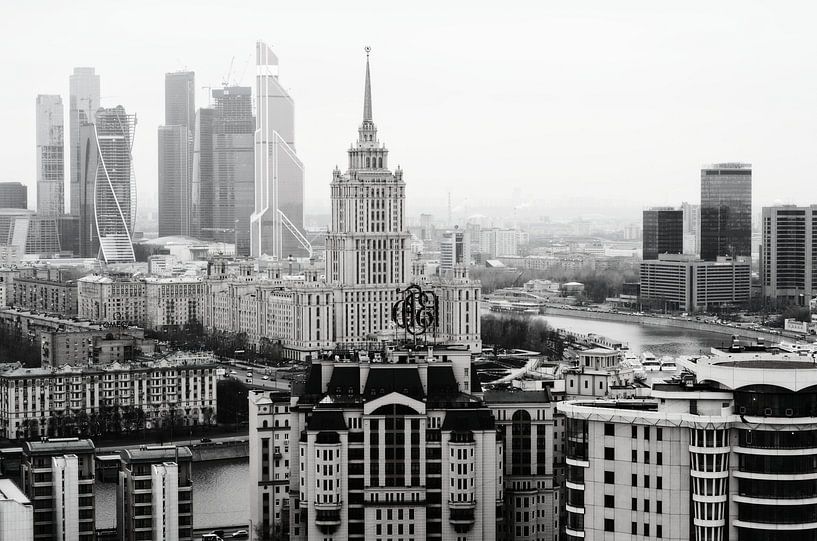 Moscow city van VH photoart