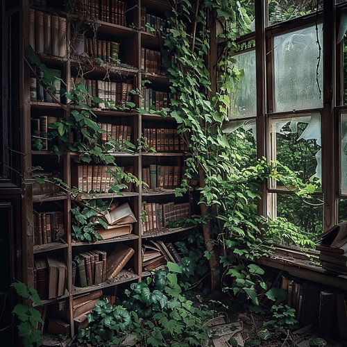 Lost Places: Bibliothek