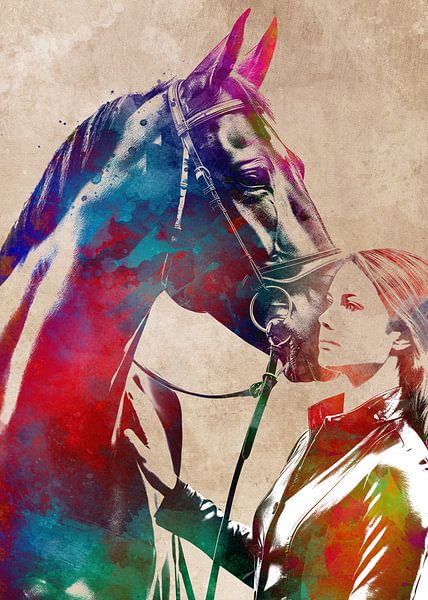 Horse Rider #rider #horse #sport by JBJart Justyna Jaszke