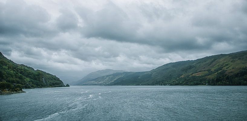Panorama Idylle am Eilean Donan Castle in Schottland. Highlander Burg in den Highlands. von Jakob Baranowski - Photography - Video - Photoshop