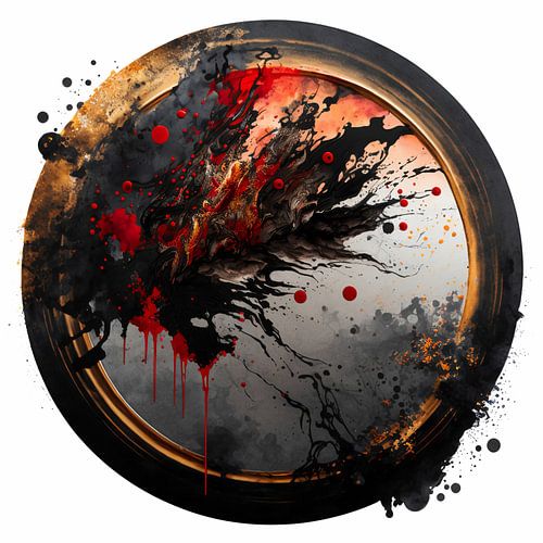 Ensō 2- zen circle - Japandi