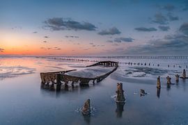 Treasures emerge when it gets low tide by Eric Hendriks