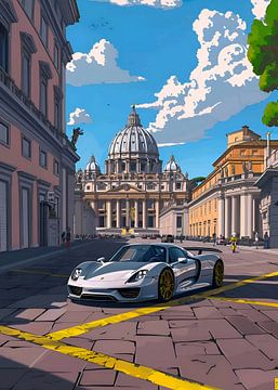Porsche 918 van Kosan Can