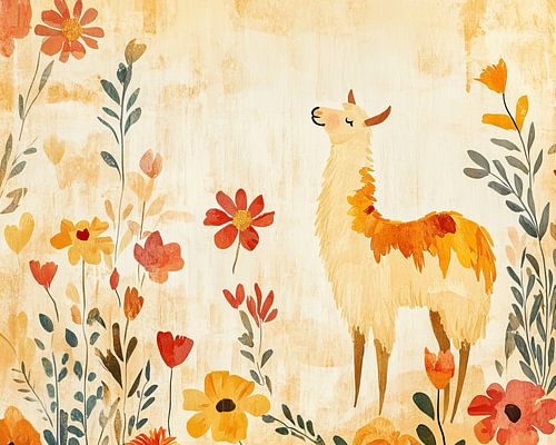 Lama Blumen von Zen und Mehr