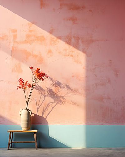 Minimalisme et couleurs pastel