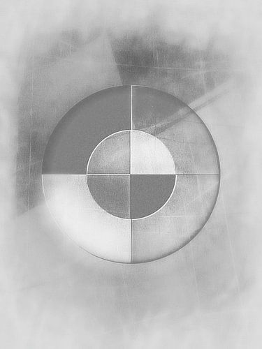 Scandinavie Nordique Abstrait sur bleu