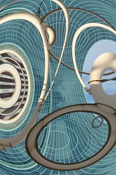 La mer, photographie couleur abstraite