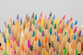 Collectie van bont gekleurde potloden von Tonko Oosterink