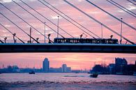 zonsondergang in Rotterdam van Rick Keus thumbnail