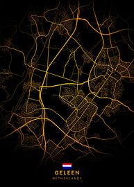 Geleen Stadtplan von Kenda Maruyama