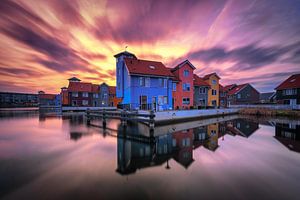 Maisons colorées
