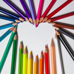 Colorful love sur Jelina de Klerk