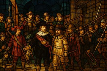 Bogenschützengruppe am Steintor von Art & Soul Creations