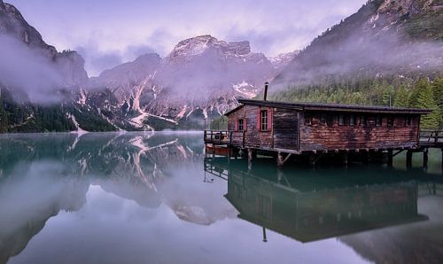 Lake Braies in South Tyrol by Achim Thomae Photography