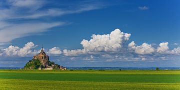 Mont Saint-Michel, Normandië, Frankrijk van Henk Meijer Photography