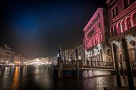 Rialtobrug bij nacht van Gerard Wielenga thumbnail