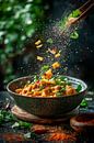 Delicious salad by Poster Art Shop thumbnail