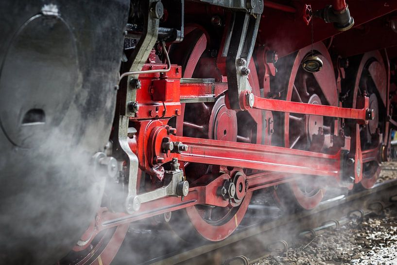 Détail du train à vapeur Tata par Mark Veldman