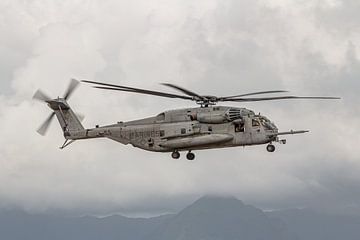 U.S. Marine Corps Sikorsky CH-53E Super Stallion.