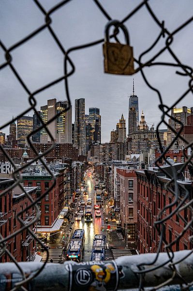 Lichter von Lower Manhattan von Karsten Rahn