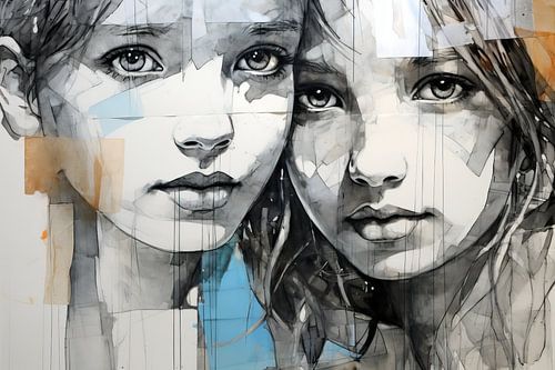 Two Portraits | Urban Art No. 65042